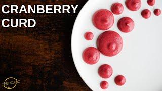 Cranberry Curd | A Seasonal Twist on a Classic