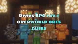 Minecraft 1.20.1 DivineRPG Guide - The Overworld Ores