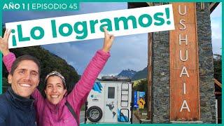 ¡Llegamos a USHUAIA!  [Cómo cruzar el ESTRECHO DE MAGALLANES en barcaza en tu vehículo] |  Ep. 45