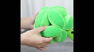 Pet Dog Broccoli Snuffle Ball Puzzle Toys Slow Dispensing Feeder Increase IQ Squeaky Toys