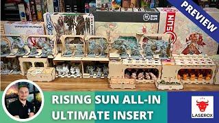 Rising Sun All-in Insert Preview. Best storage solution so far? [4k]