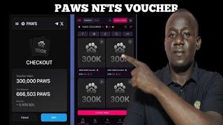 "Paws NFT Vouchers: Mint, Buy & Sell on Premarket Now!"