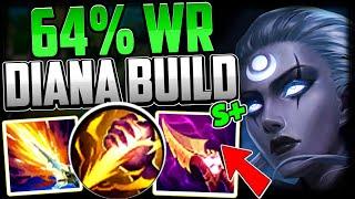 DIANA JUNGLE 64% WR BUILD - How to Play Diana Jungle & Carry Season 14 League of Legends