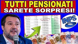 INPS SORPRENDE TUTTI: a Settembre Stipendio Extra per i Pensionati