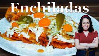 How to make Enchiladas ROJAS | AUTHENTIC Enchiladas recipe from Michoacán | Villa Cocina