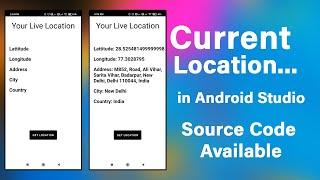 How to Get Current Location in Android Studio | CurrentLocation Part 1