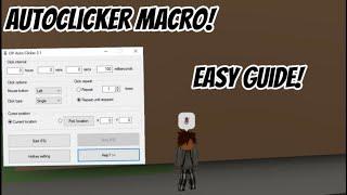 HOW TO MACRO WITH AN AUTOCLICKER IN DA HOOD!!