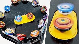 INVINCIBLE TWIN STRIKE CHALLENGE! | Beyblade Burst Sparking/GT Beys VS Super Hyperion & King Helios