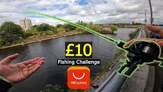 £10 AliExpress BFS Rod (BUDGET FISHING CHALLENGE)