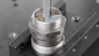 Micro Meter Mix Dispense Connector Potting