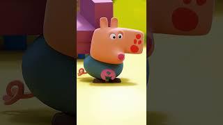 George pig makes a mess #funny #cartoon #funnycartoon #viralshorts #viralvideos