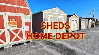 HOME DEPOT TUFF SHED MODELS AND PRICES 2025