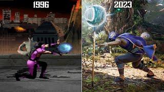 Rain "Water Bubble" Evolution - Mortal Kombat 3-12 (1995-2023) 4K