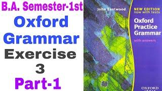 Oxford Practice Grammar Exercise 3rd part-1 by 'English Family87' | Oxford Grammar by John Eastwood