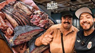 MI PAPÁ PROBO el BBQ  en Phoenix  por PRIMERA VEZ
