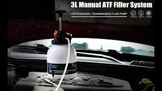 SMOTIVEPRO Automotive Transmission Fluid Pump ATF Filler System 3L Manual Fluid Transfer Pump