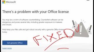 How to fix your License Isn't Genuine You May Be A Victim Of Software Counterfeiting Using CMD