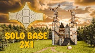 BASE SOLO BUNKER 2X1 RUST 2024-LOOT SECRETO-BAJO COSTE