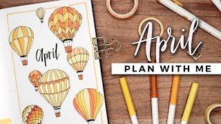PLAN WITH ME | April 2019 Bullet Journal Setup