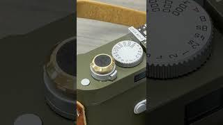 My Leica M11P Safari with this new Shutter button design by Owlkrown #leicacamera #owlkrown #leicq