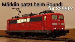 Märklin 55256 Spur 1 151 035 der DB AG, Digital mit Sound,Lichtfunktionen, Vorstellung und Kritik