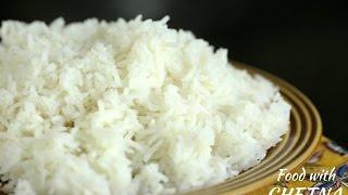 How to make perfect fluffy healthy rice every time - Food with Chetna