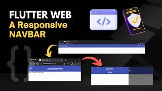 Flutter Web | Responsive Navbar as simple as possible