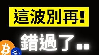 比特幣衝10萬大關! 這波牛市到哪個階段了..? 山寨季等的就是散戶FOMO信號!別錯過.. ADA下個關鍵目標1.2!