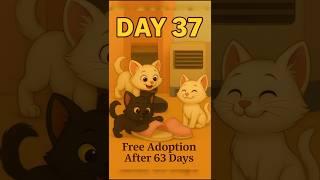 DAY-37new born kittensFree ADOPTION after 100 days.. read full description. #newbornkitte