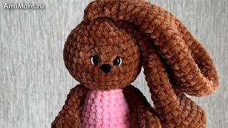 Амигуруми: схема Зайчик Мила. Игрушки вязаные крючком - Free crochet patterns.