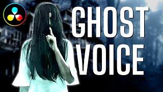 EASY Ghost Voice/Reverse Reverb Effect in Davinci Resolve 18