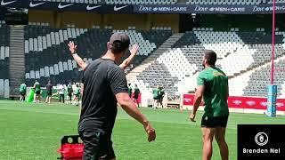 SPRINGBOKS: Training session at Mbombela stadium