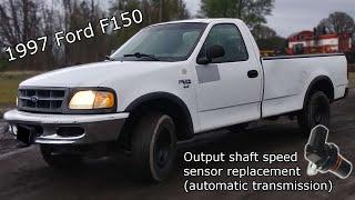 1997 Ford F150 4x4 Transmission Output Shaft Speed Sensor Replacement: How-to