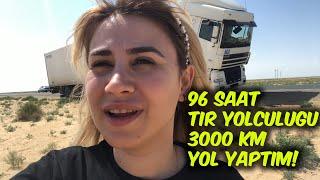 96 Saat Tır Yolculuğu Yaptım!3000 Km Gidiyoruz!Yolda bırakmadılar!  @GezentiBey