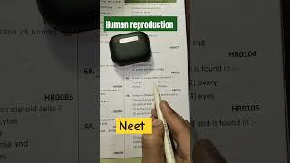 Human reproduction neet #biology #allen #medical #aiims #pavanrajput