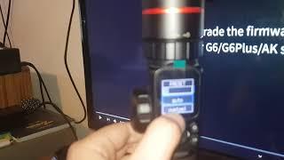 Gimbal Feiyu Ak2000 Error vibration