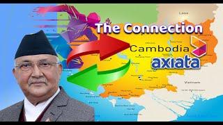 KP OLI investment scandals In Cambodia on SMART AXIATA ||investment scandals  of KP Oli ||