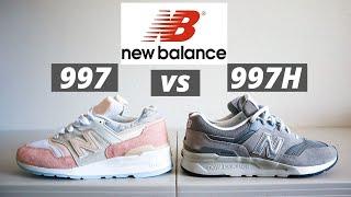 New Balance NB 997 vs 997H Comparison, Product Analysis, Review and On Feet