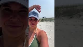 Come camp with me at one of the most remote + beautiful beach spots in Georgia: Cumberland Island 
