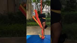 THIS WEEK’S AERIAL SILKS CHOREO (1/7) The Aerial Besties