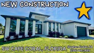 AMAZING POOL AREA | 2024 NEW CONSTRUCTION | SW CAPE CORAL, FL (#184)