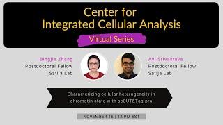 CICA Virtual Series - Bingjie Zhang & Avi Srivastava (Nov 16, 2021)