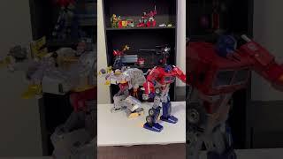 Optimus Prime & Grimlock fight Decepticons #transformers #optimusprime #shorts #fight #cool #fun