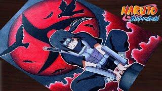 How to Draw"Uchiha itachi"step by step (Tutorial) for beginners|| Naruto:Shippuden