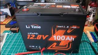 LiTime 12v 100ah Group 24 SMART BMS Reset