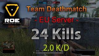 Ring of Elysium - Team Deathmatch | 24 Kills | 2.0 K/D | EU Server (High ping)