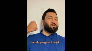 Islomda yuzga urilmaydi!!! #komilinsonbol #uzbekistan #islom #islomuz #komil #опподода #trending