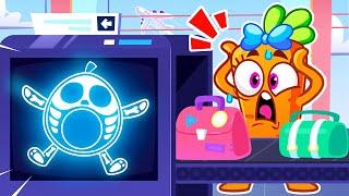 Airport Adventures for kids | X-ray for Kids | Kids Songs and Nursery Rhymes