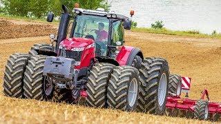 MASSEY FERGUSON Tractors in Action | Seeding Maize | AgricultureHD