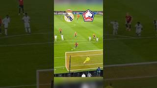 Real Madrid vs Lille Goals | UCL Highlights  #shorts